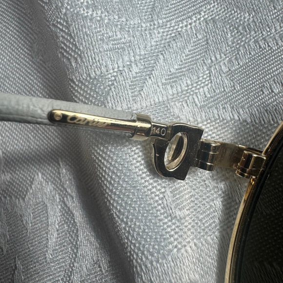 Cartier Premier De Cartier White Frame Aviator CT0053S main image 9